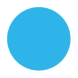 Small light blue ellipse