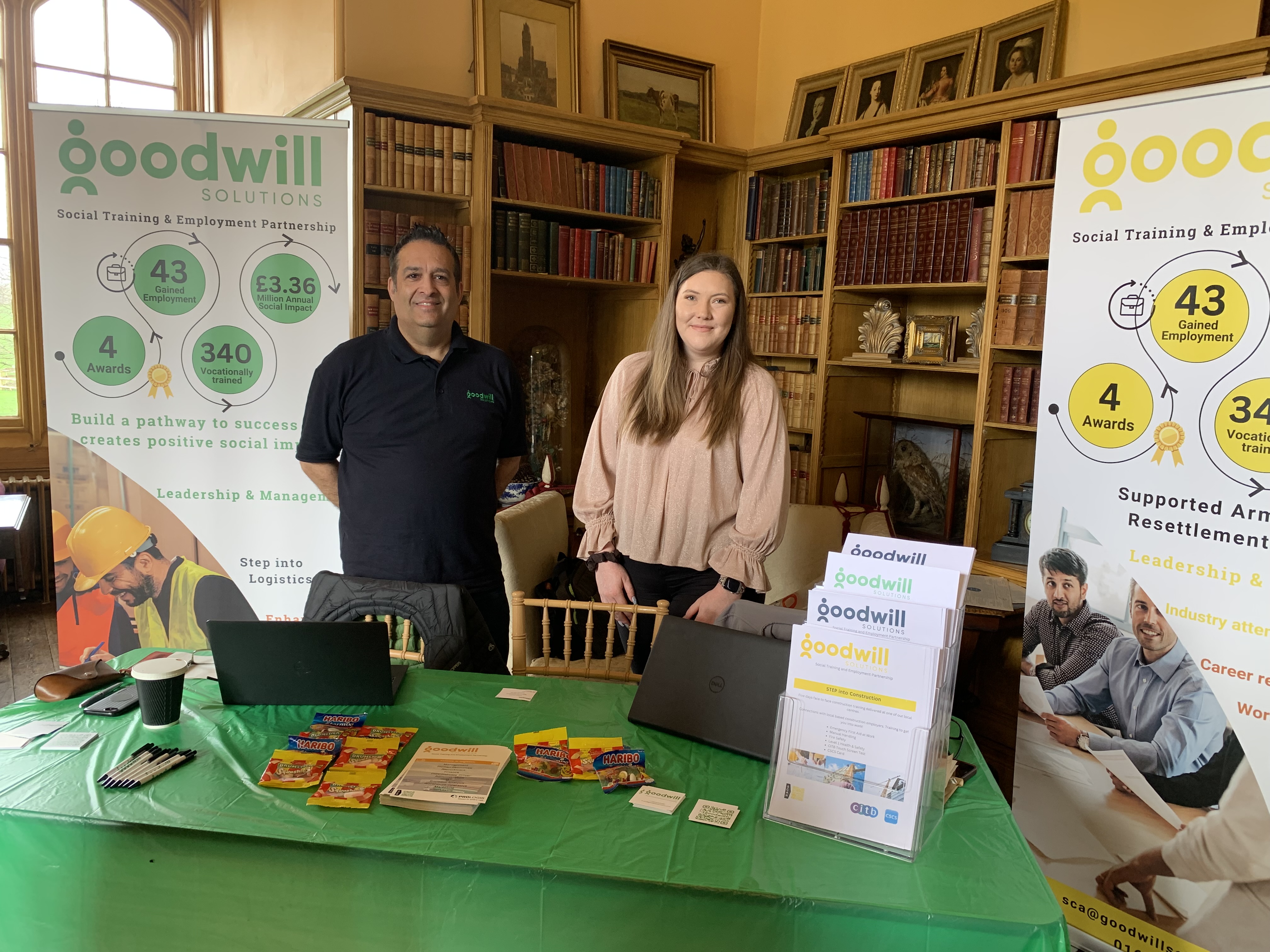 Goodwill Solutions, one of our many businesses exhibiting at our Jobs Fair