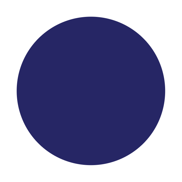 Large dark blue ellipse