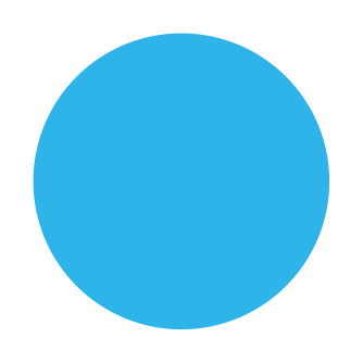 Small light blue ellipse