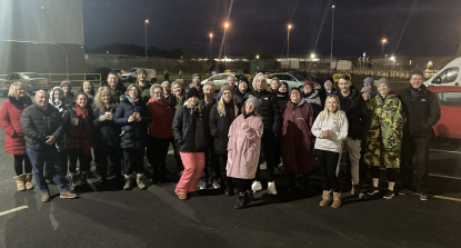 Sara and the SleepOut group