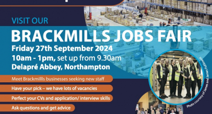 Jobs fair at Delapré Abbey 2024