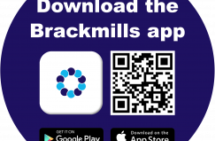 Brackmills App QR code